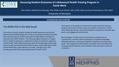 Assessing Student Outcomes of a Behavioral Health Training Program in Social Work Fawn Pettet, LMSW, Elena Delavega, PhD, MSW, Susan Elswick, EdD, LCSW,