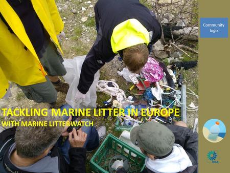 TACKLING MARINE LITTER IN EUROPE WITH MARINE LITTERWATCH 1 Community logo.