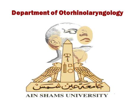 Department of Otorhinolaryngology