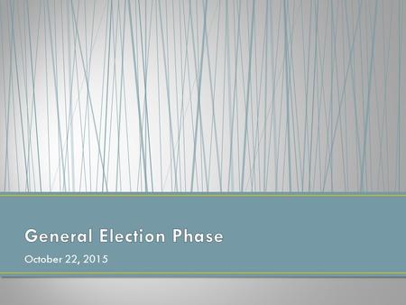 October 22, 2015. The Electoral College is the system established in the Constitution for the indirect election of the president and vice president. It.