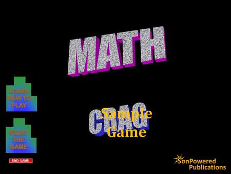 END GAME Sample Game 2000 1000 3000 4000 5000 6000 8000 7000 9000 10.000 11.000 12.000 14.000 13.000 15.000 16.000 17.000 18.000 19.000 20.000 Ask.