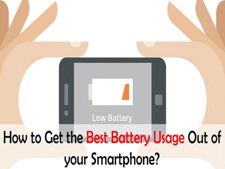 The batteries of smartphones can’t last forever but sure it can last for a long time if used with proper care. Getting your phone charged properly is.