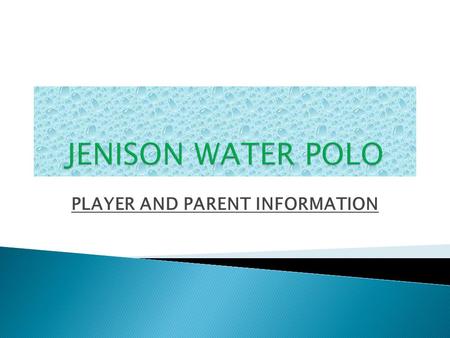 PLAYER AND PARENT INFORMATION.  Varsity Head Coach - Pete Hewett ◦   Assistant Varsity Head Coach – Nicole Redder.