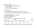 1Lec 7 Swaps Lecture 7: Swaps (Hull, Ch. 7) ▸ What is a simple “Interest Rate Swap”? ▸ Currency Swaps ▸ Valuation of Interest Rate Swaps Finance Gibberish: