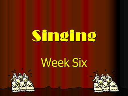 Singing Week Six. Warm ups Which warm up is best for warming up our faces? Which warm up is best for warming up our faces? Can we try ‘The Animal Fair’