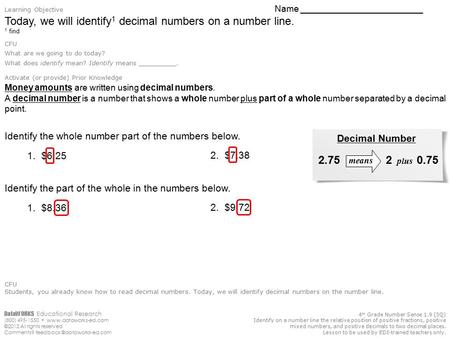 DataWORKS Educational Research (800) 495-1550  ©2012 All rights reserved Comments? 4 th Grade Number Sense.