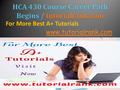 For More Best A+ Tutorials www.tutorialrank.com. ASHFORD HCA 430 Entire Course ASHFORD HCA 430 Week 1 DQ 1  ASHFORD HCA 430 Week 1 DQ 1 Perspective ASHFORD.