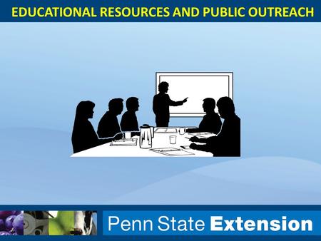 EDUCATIONAL RESOURCES AND PUBLIC OUTREACH. Why Do Outreach? 1.Address a concern for homeowners with private water supplies 2.Promotes awareness, education,