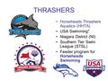 THRASHERS Horseheads Thrashers Aquatics (HHTA) USA Swimming* Niagara District (NI) Southern Tier Swim League (STSL) Feeder program for Horseheads Swimming.