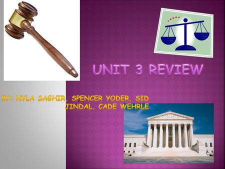  The Senate serves as a jury to impeach the President.  They ratify treaties made with other nations.  The Senate also approves and rejects.