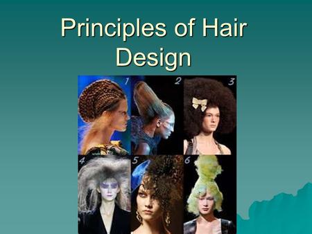 Principles of Hair Design