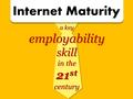 A key employabilityskill in the 21 st century Internet Maturity.