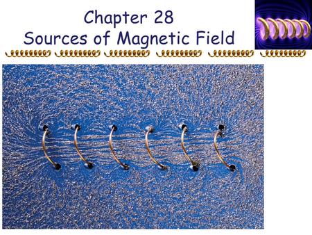 Chapter 28 Sources of Magnetic Field. 28-4 Ampère’s Law Example 28-6: Field inside and outside a wire. A long straight cylindrical wire conductor of radius.