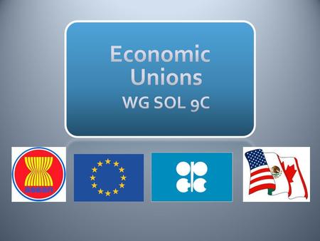 D. OPEC – Organization of Petroleum Exporting Countries – These countries export oil and they are located mostly in the Middle East.