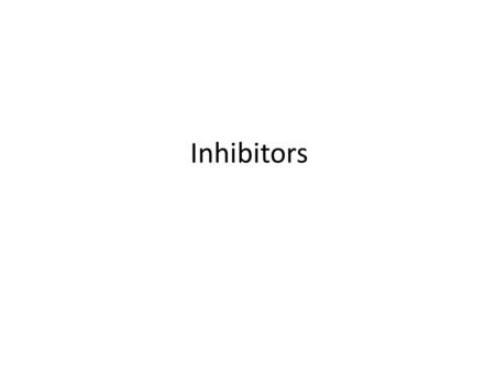 Inhibitors. Candidates should be able to: (a) state that enzymes are globular proteins, with a specific tertiary structure, which catalyse metabolic reactions.