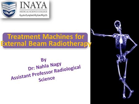 Treatment Machines for External Beam Radiotherapy