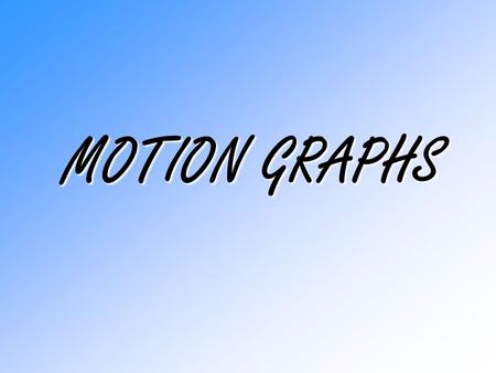 MOTION GRAPHS.