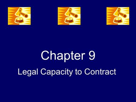 Legal Capacity to Contract