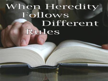 Inheritance controlled by dominant and recessive paired alleles is often referred to as simple Mendelian genetics. Many inherited patterns are more.