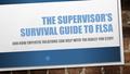 THE SUPERVISOR’S SURVIVAL GUIDE TO FLSA AND HOW EMPLOYEE RELATIONS CAN HELP WITH THE REALLY FUN STUFF.