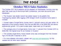 The October 2011 MLS statistics will be released on Wednesday morning (one day later than usual due to the Annual NAR Conference), and here are some quick.