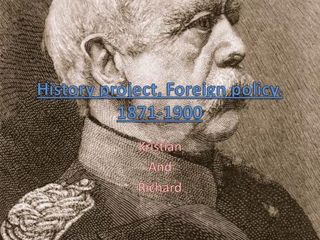 Scramble for Africa Although Bismarck was primarily concerned with the unification and strengthening of Germany at home and stated that he had little.