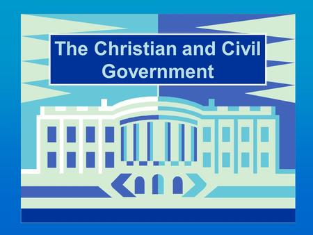 The Christian and Civil Government. The transformed disciple recognizes the authority behind civil government. Insight into the transformed life..