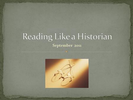 September 2011. A historian is a person who studies and writes about history, and is regarded as an authority on the subject.