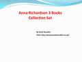 Anna Richardson 3 Books Collection Set By Book Bundles Visit: