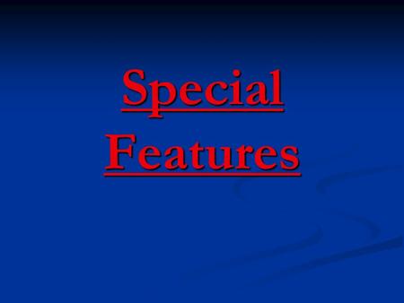 Special Features. Device Configuration bits Revision Device Configuration bits Revision On-chip Power-on Reset (POR) Revision On-chip Power-on Reset (POR)