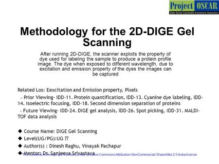 Related Los: Eexcitation and Emission property, Pixels > Prior Viewing- IDD-11. Protein quantification, IDD-13. Cyanine dye labeling, IDD- 14. Isoelectric.