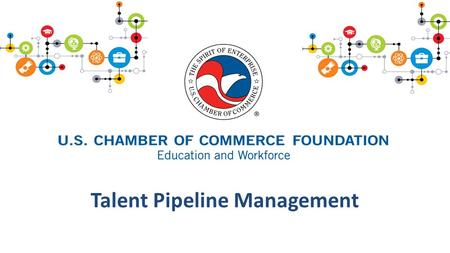 Talent Pipeline Management. Goals 1. Introduce USCCF and our work focused on closing the skills 2. Familiarize you with the tools, resources, and supports.