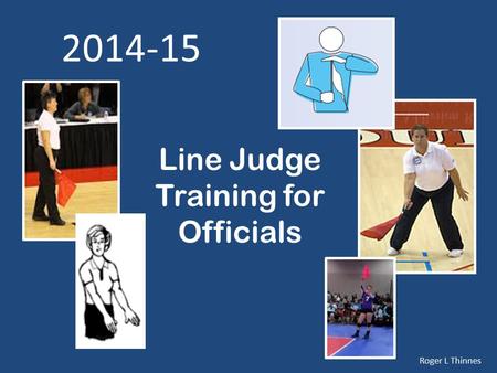 Line Judge Training for Officials