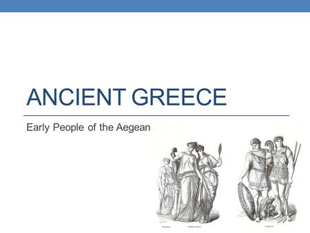 Early People of the Aegean