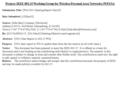 Doc.: IEEE 802.15-02/188r0 Submission May 2002 Dr. John R. Barr, MotorolaSlide 1 Project: IEEE 802.15 Working Group for Wireless Personal Area Networks.