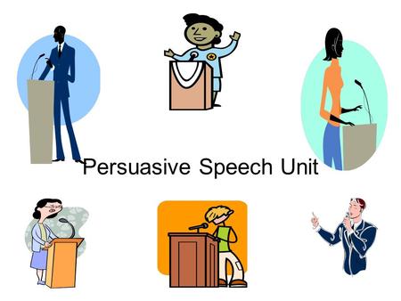 Persuasive Speech Unit Logical Fallacies Fallacy: A mistake in an argument that automatically invalidates it.