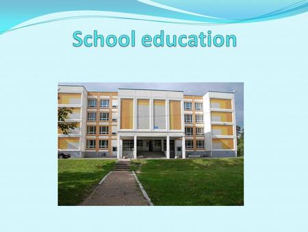 Agoodschool A good school Most important features of a good school are - a comfortable and spacious school building; - school grounds fitted with everything.