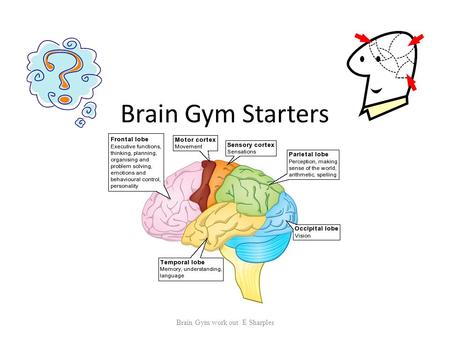 Brain Gym work out E Sharples