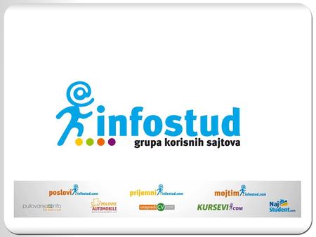 Infostud – Group of Usefull Websites Infostud is company that operates through the Internet and runs its own Internet sites in the area of ​​services,