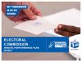 ELECTORAL COMMISSION ANNUAL PERFORMANCE PLAN 2016/17.