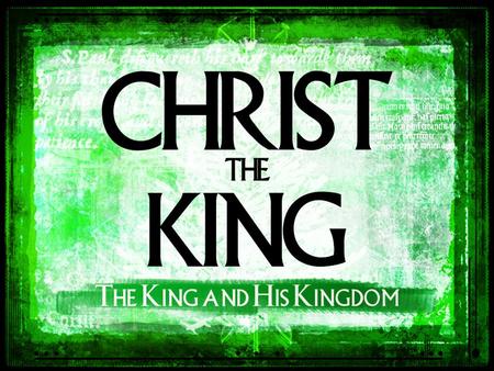 The Kingdom would come with power The Kingdom would come with power (Mark 9:1) 1.The kingdom would come with power (Mark 9:1). The Power would come.