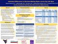 Individual Differences in Decision-Making Styles across the Life Span Rebecca Delaney, B.A. 1, JoNell Strough, Ph.D 1, Tara Karns, M.S. 1, Wandi Bruine.