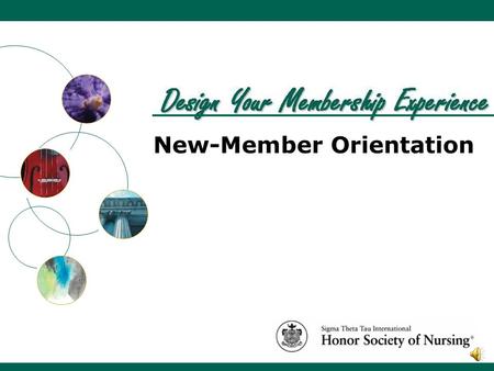 New-Member Orientation. Members Founders Crest and Key.