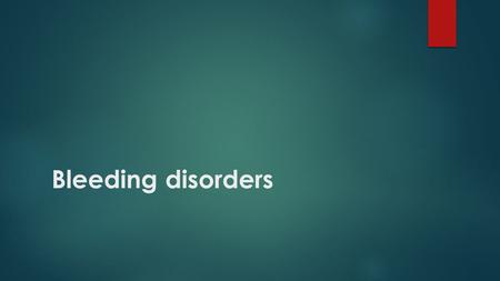 Bleeding disorders. Sudden onset of palpable purpura ( localized, raised hemorrhages in the skin ) in association with rash and fever.