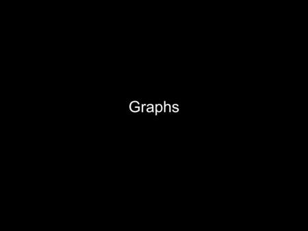 Graphs. What is a graph? In simple words, A graph is a set of vertices and edges which connect them. A node (or vertex) is a discrete position in the.