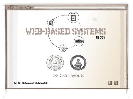 >> CSS Layouts. Recall Properties of Box – Border (style, width, color) – Padding – Margin – Display – Background – Dimension Welcome Padding Area Border.