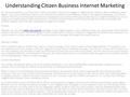 Understanding Citizen Business Internet Marketing As a local entrepreneur, you'll find that it will be incredibly important to engage in neighborhood company.