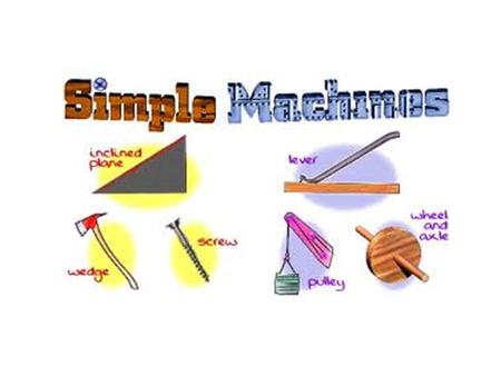 Simple Machine Each one makes work easier to do by providing some trade-off between the force applied and the distance over which the force is applied.