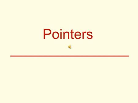 Pointers. Introduction to pointers Pointer variables contain memory addresses as their values. Usually, a variable directly contains a specific value.