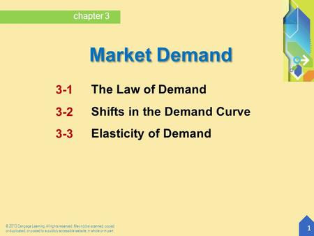 © 2013 Cengage Learning. All rights reserved. May not be scanned, copied or duplicated, or posted to a publicly accessible website, in whole or in part.